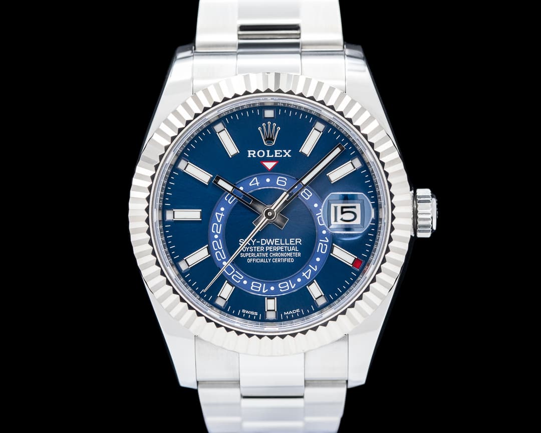 Rolex 326934 Sky-Dweller SS Blue Dial