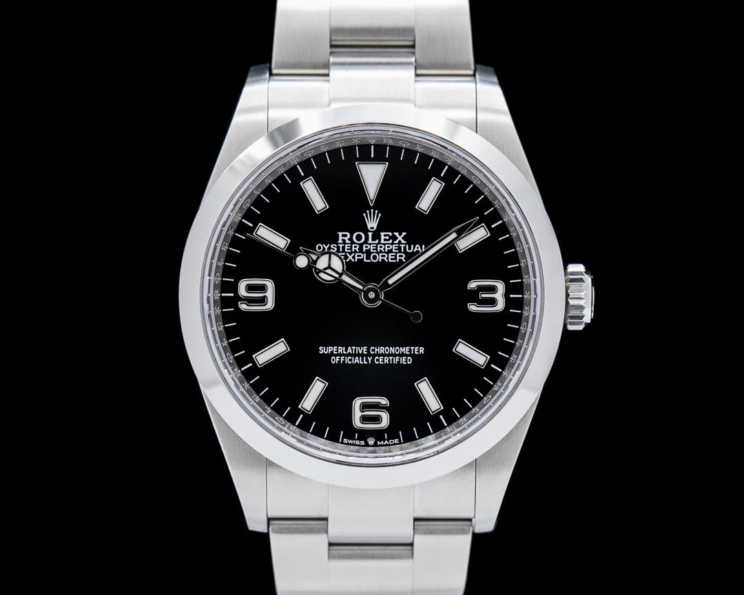 Rolex 124270 Explorer I 36MM SS Black Dial 2024