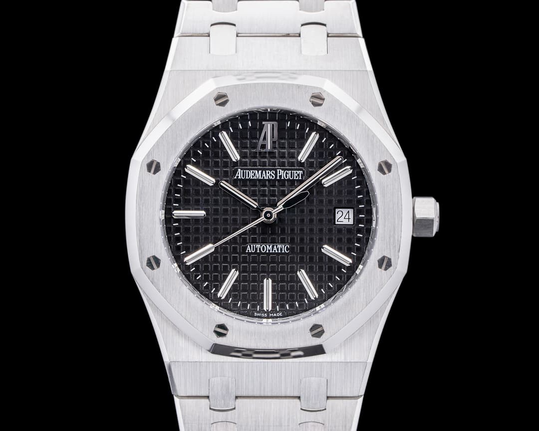 Audemars Piguet 15300ST Royal Oak SS Black Dial
