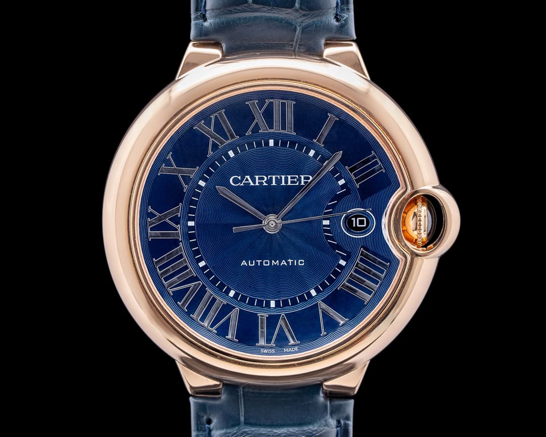 Cartier Ballon Bleu 18K Rose Gold Blue Dial 2025