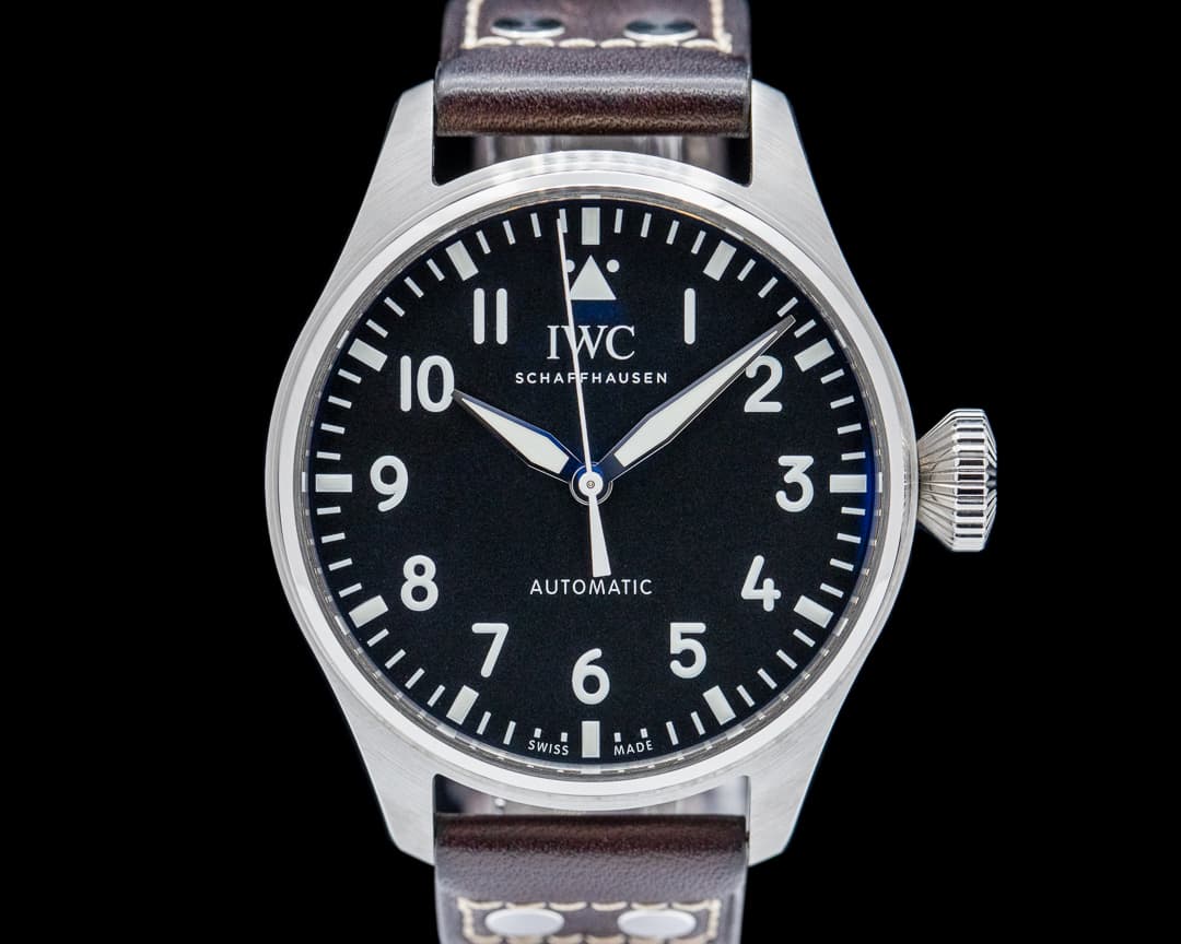 IWC Big Pilot's Watch IW329301 SS Black Dial