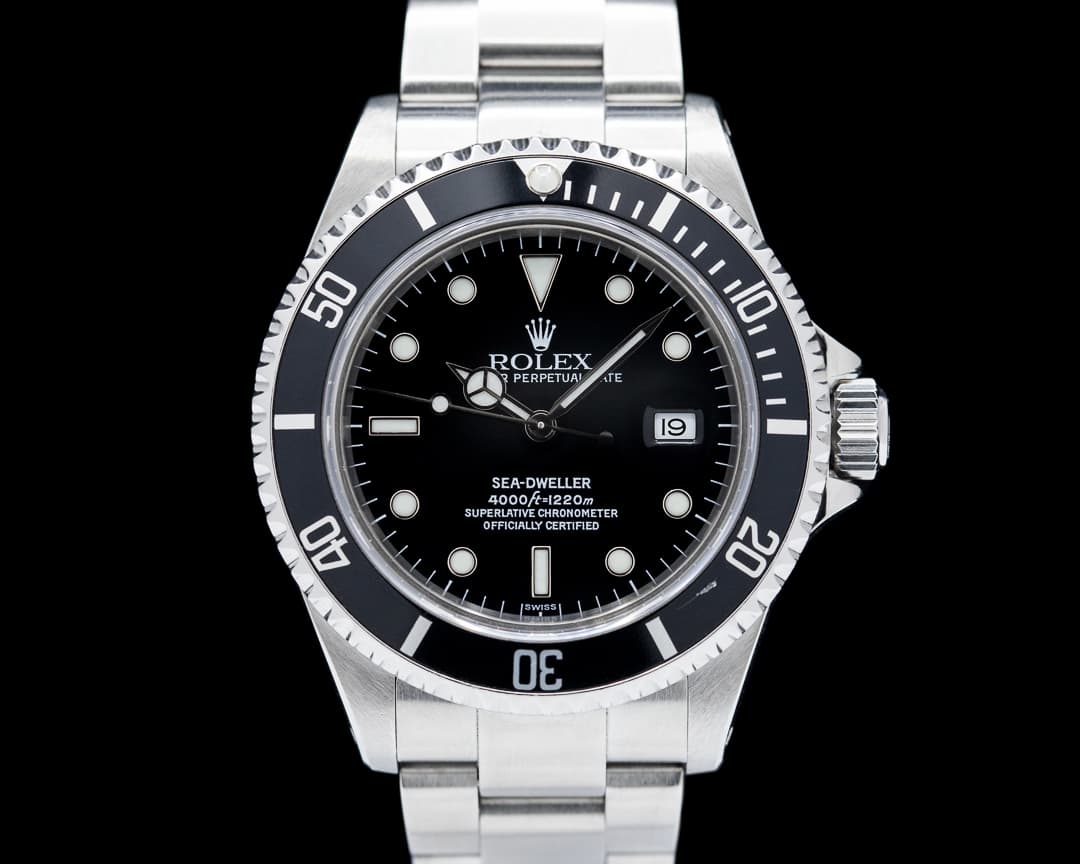 Rolex Sea Dweller 16600 SS Black Dial FULL SET