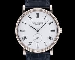 Calatrava 5119G 18K WG White Dial