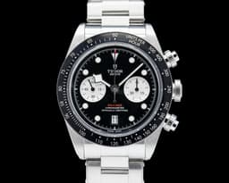 Black Bay Chronograph SS Black Dial