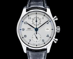 Portugieser Chronograph Classic SS Silver Dial
