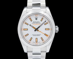 Milgauss 116400 SS White Dial