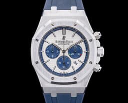Royal Oak Chronograph "Pride of Italy" SS Silver Dial LIMITED