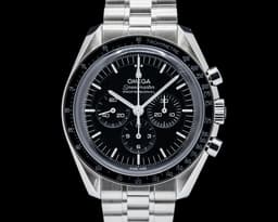 Speedmaster Professional Moonwatch SS Black Dial