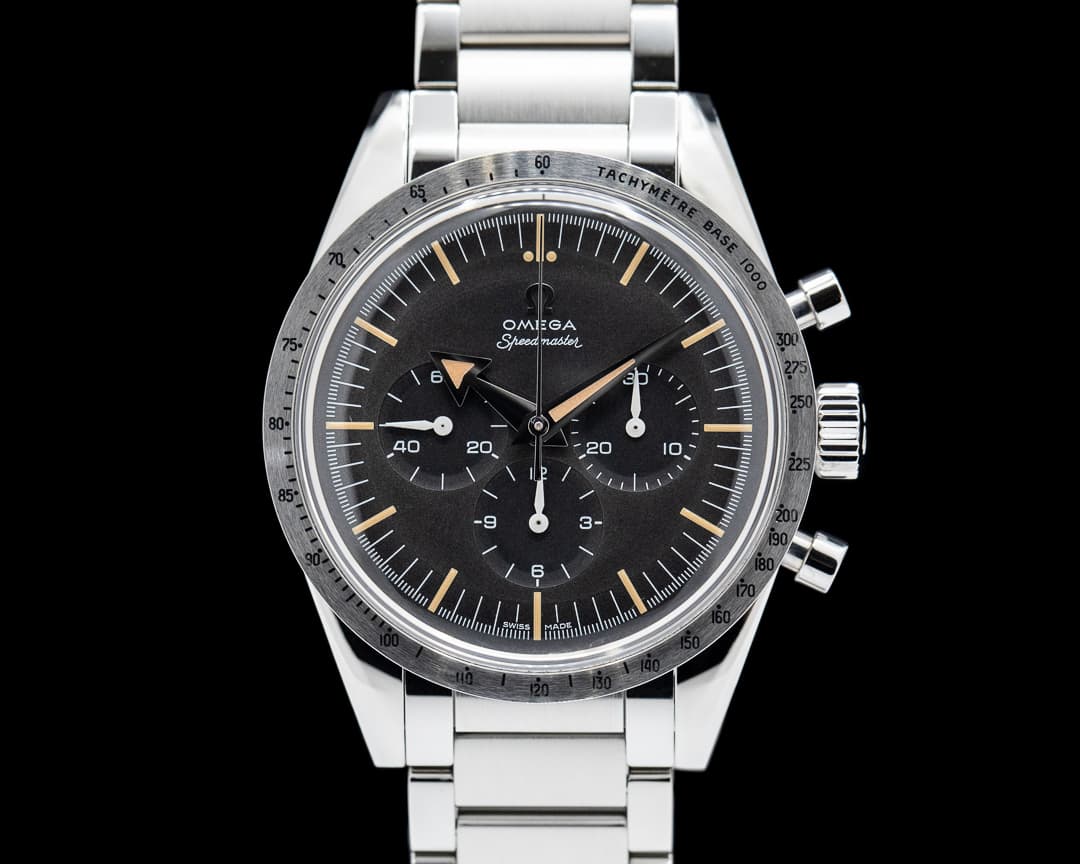 Omega Speedmaster 1957 Trilogy SS Black Dial LIMITED