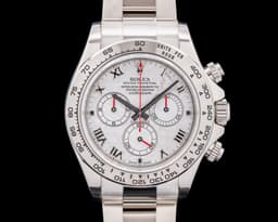 Daytona 116509 18K White Gold Meteorite Roman Dial
