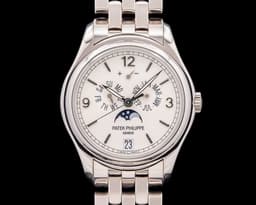 5146/1G Annual Calendar 18K White Gold Cream Dial
