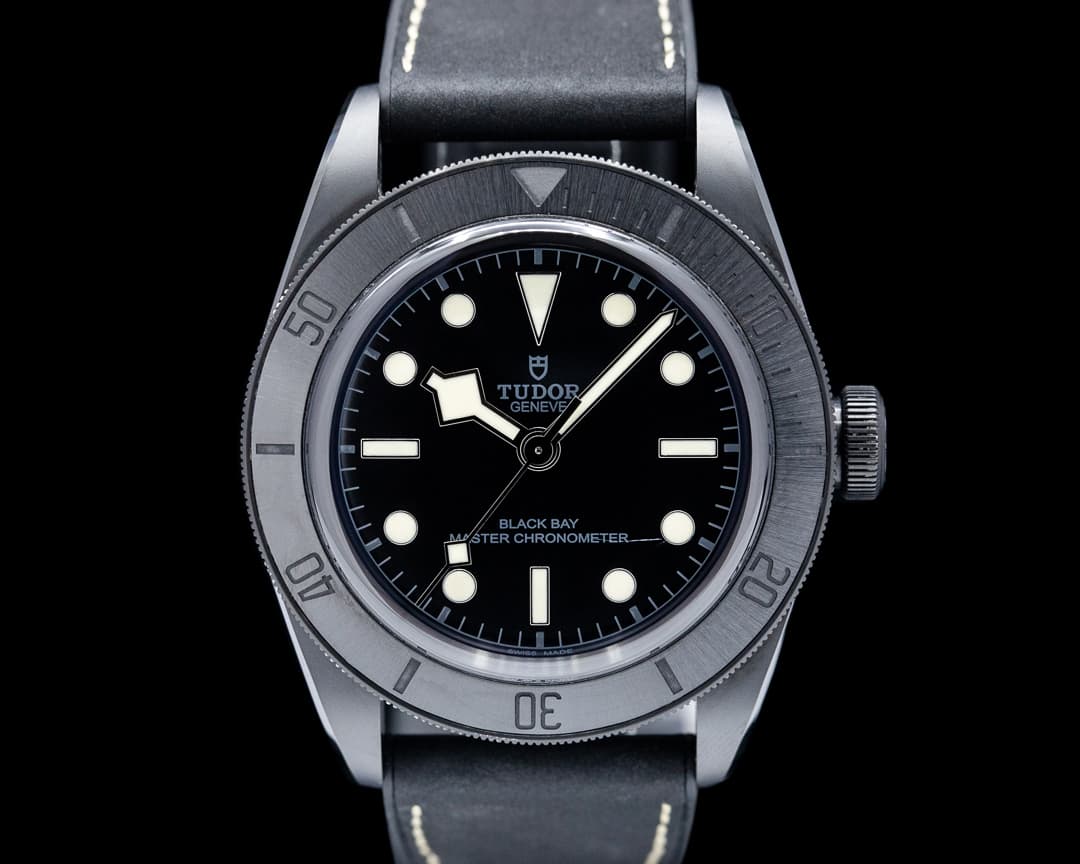 Tudor Heritage Black Bay Ceramic Black Dial