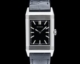 Grande Reverso Tribute to 1931 Ultra Thin SS Black Dial