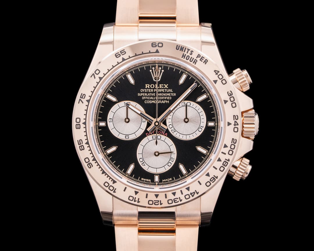 Rolex Daytona 126505 18K Everose Gold / Black Dial 2025