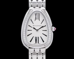 Serpenti Seduttori 33MM SS White Dial