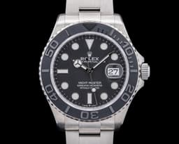 226627 Yacht Master Titanium Black Dial