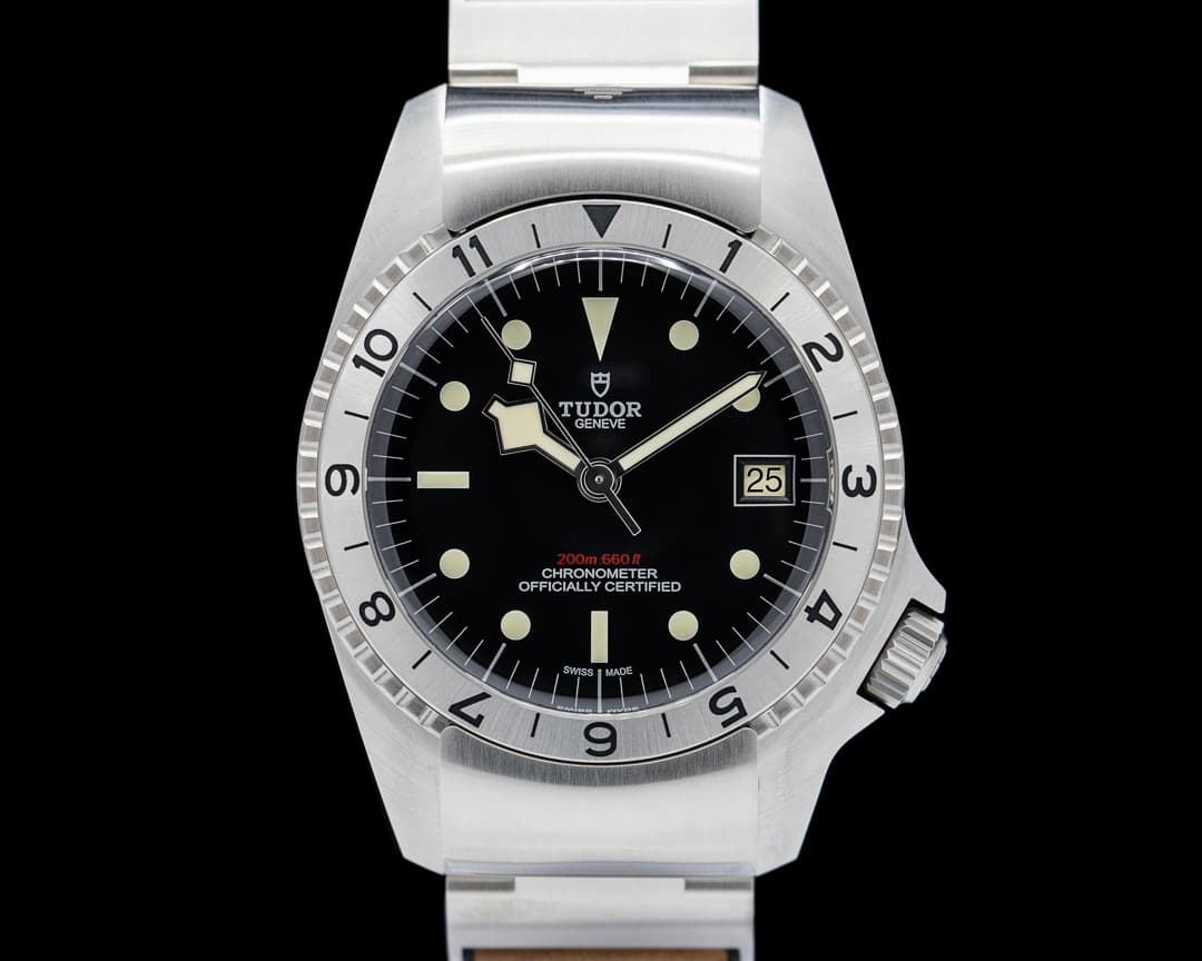Tudor Heritage Black Bay P01 SS Black Dial