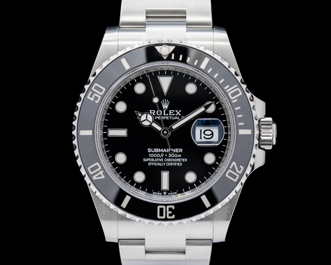 Rolex Submariner Date 126610LN Ceramic Bezel SS Black Dial