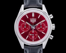 Carrera Chronograph SS Red Dial LIMITED