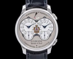 Chronometre Resonance Platinum Silver Dial 40MM 2024