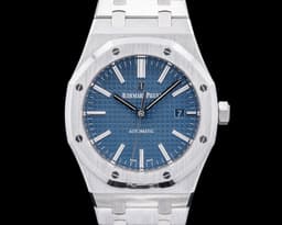 Royal Oak 15400ST SS Blue Dial