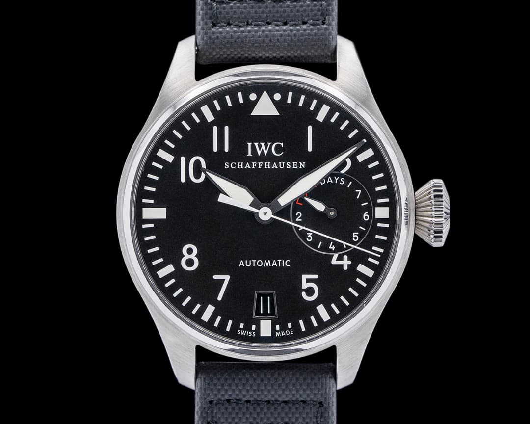 IWC Big Pilot IW500912 SS Black Dial