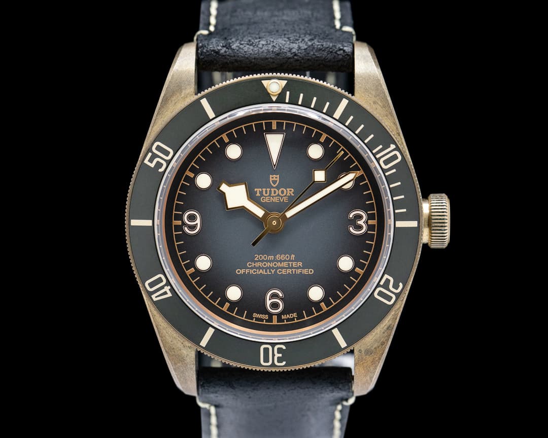 Tudor Heritage Black Bay Bronze Slate Gray Dial