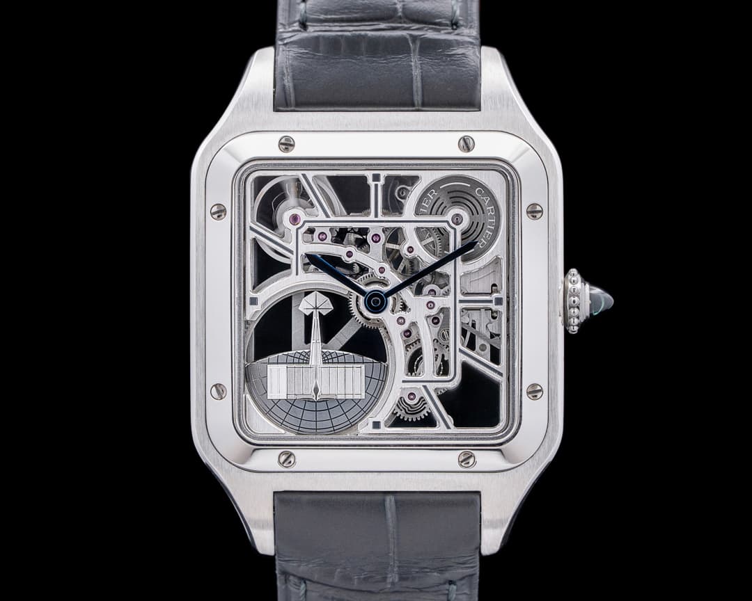 Cartier Santos Dumont Skeleton 31MM