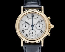 Marine Chronograph 18K Yellow Gold