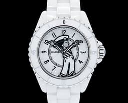Mademoiselle J12 Automatic Chronometer White Ceramic