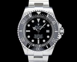 126660 Sea Dweller Deep Sea SS Black Dial