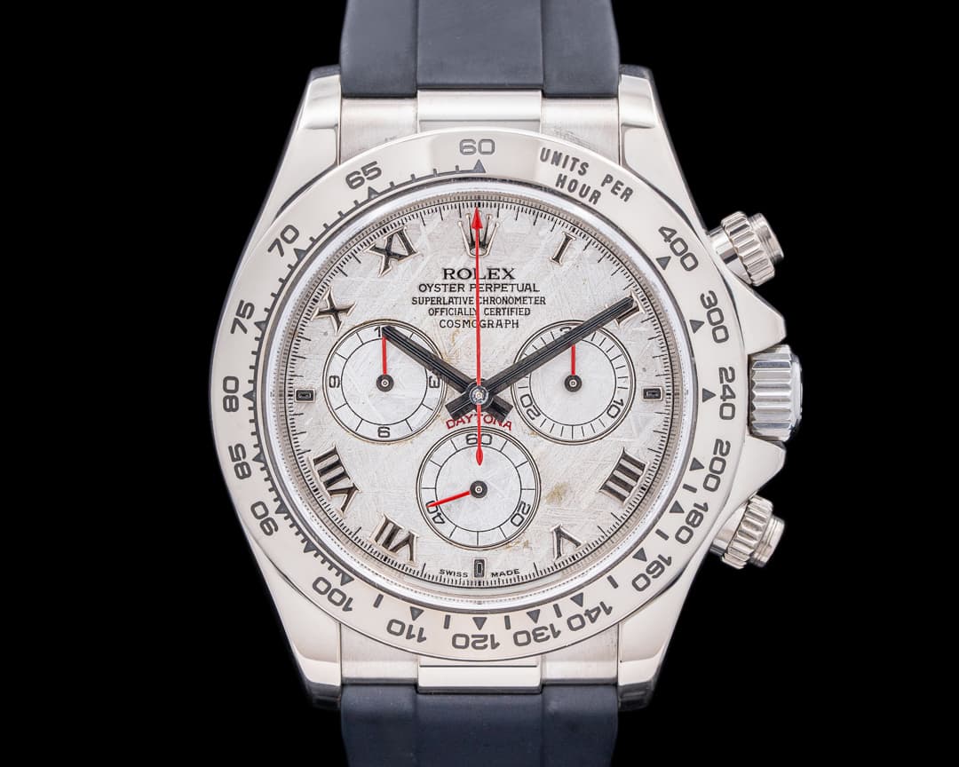Rolex Daytona 116519 18K White Gold Meteorite Dial