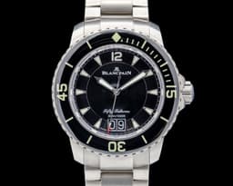 Fifty Fathoms Grande Date Titanium Black Dial 2024