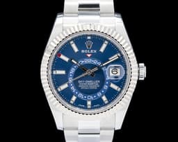326934 Sky-Dweller SS Blue Dial