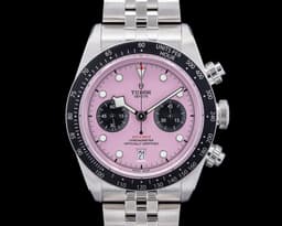 Black Bay Chronograph SS Pink Dial 2024