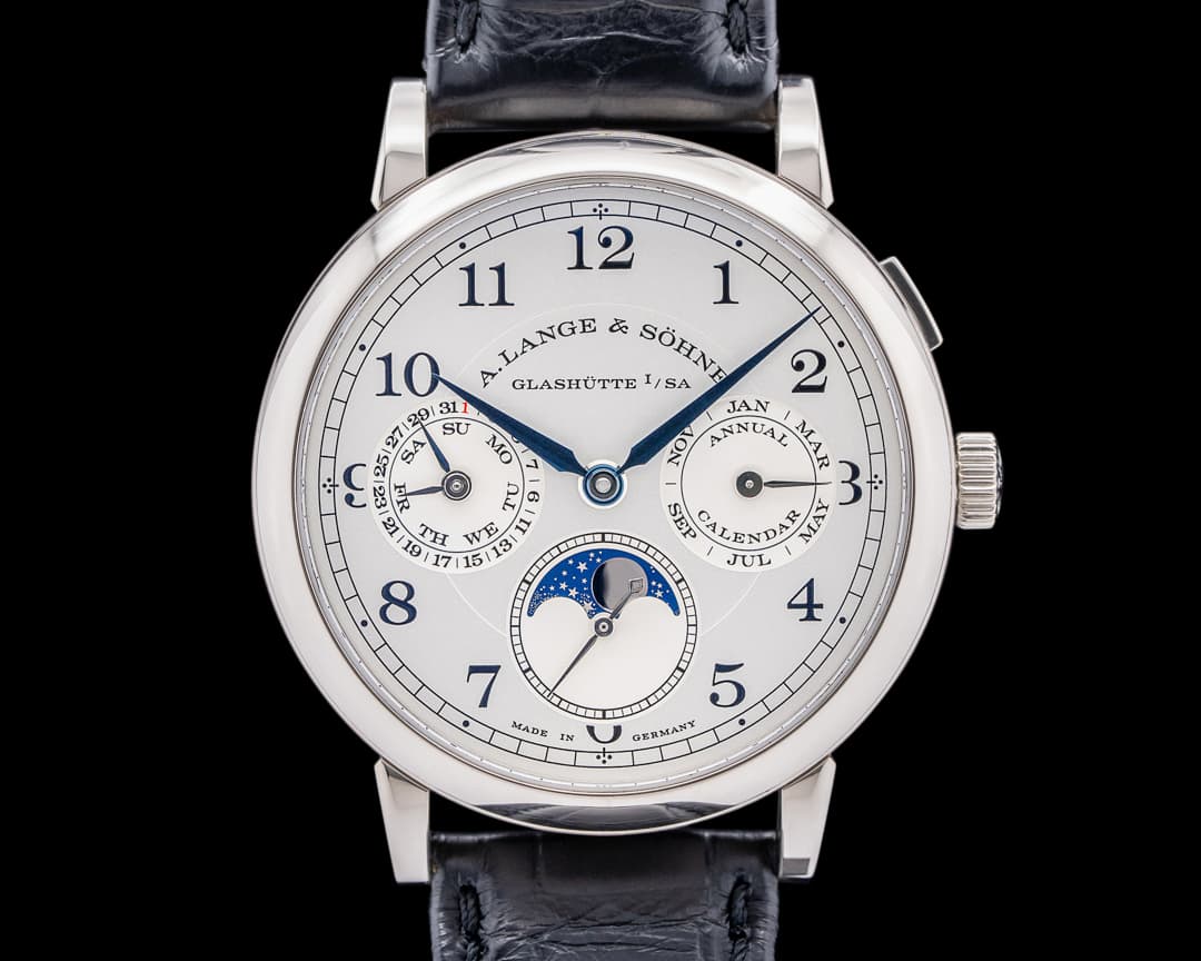 A. Lange and Sohne 1815 238.026 Annual Calendar 18k White Gold