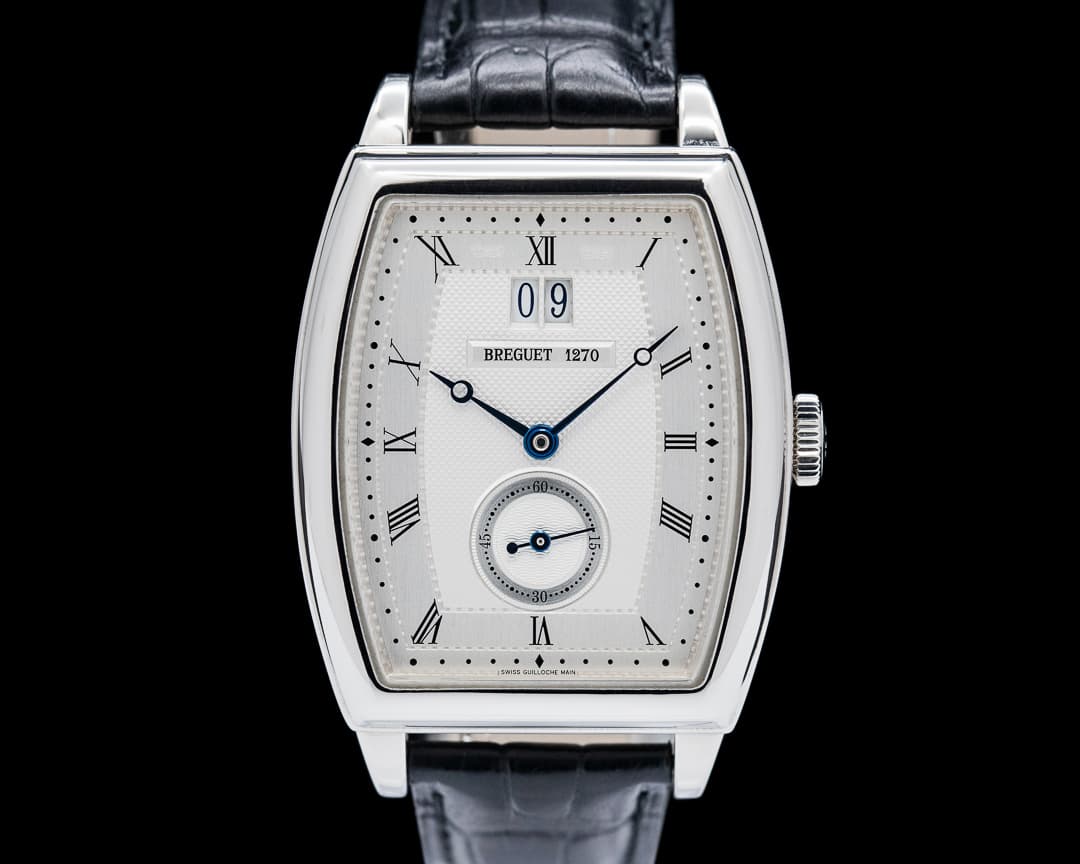 Breguet Heritage 5480BB Big Date 18K White Gold
