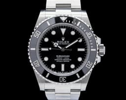Submariner 124060 No Date 41 SS Black Dial 2024