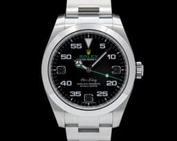 Air King 116900 SS Black Dial
