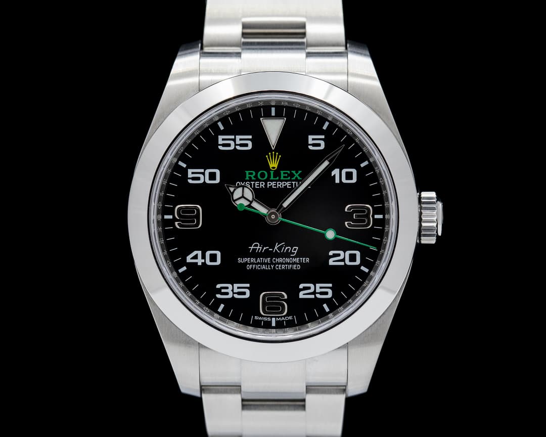 Rolex Air King 116900 SS Black Dial