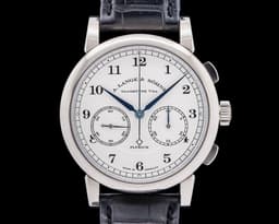 402.026 1815 Chronograph 18K White Gold Silver Dial