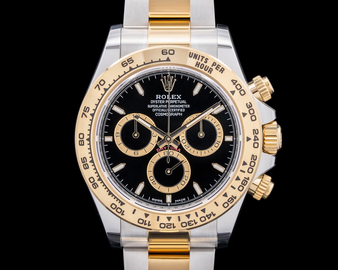 Rolex Daytona Black Dial 18K Yellow Gold / SS 2025