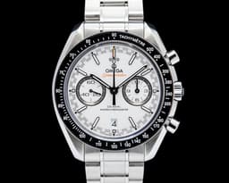 Speedmaster Racing Co-Axial Master Chronometer SS White Dial
