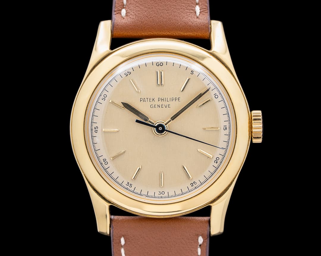 Patek Philippe Vintage Calatrava 18K Yellow Gold Manual Wind Screw Back