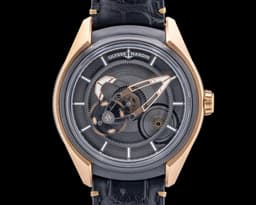 Freak X 18K Rose Gold Black Dial