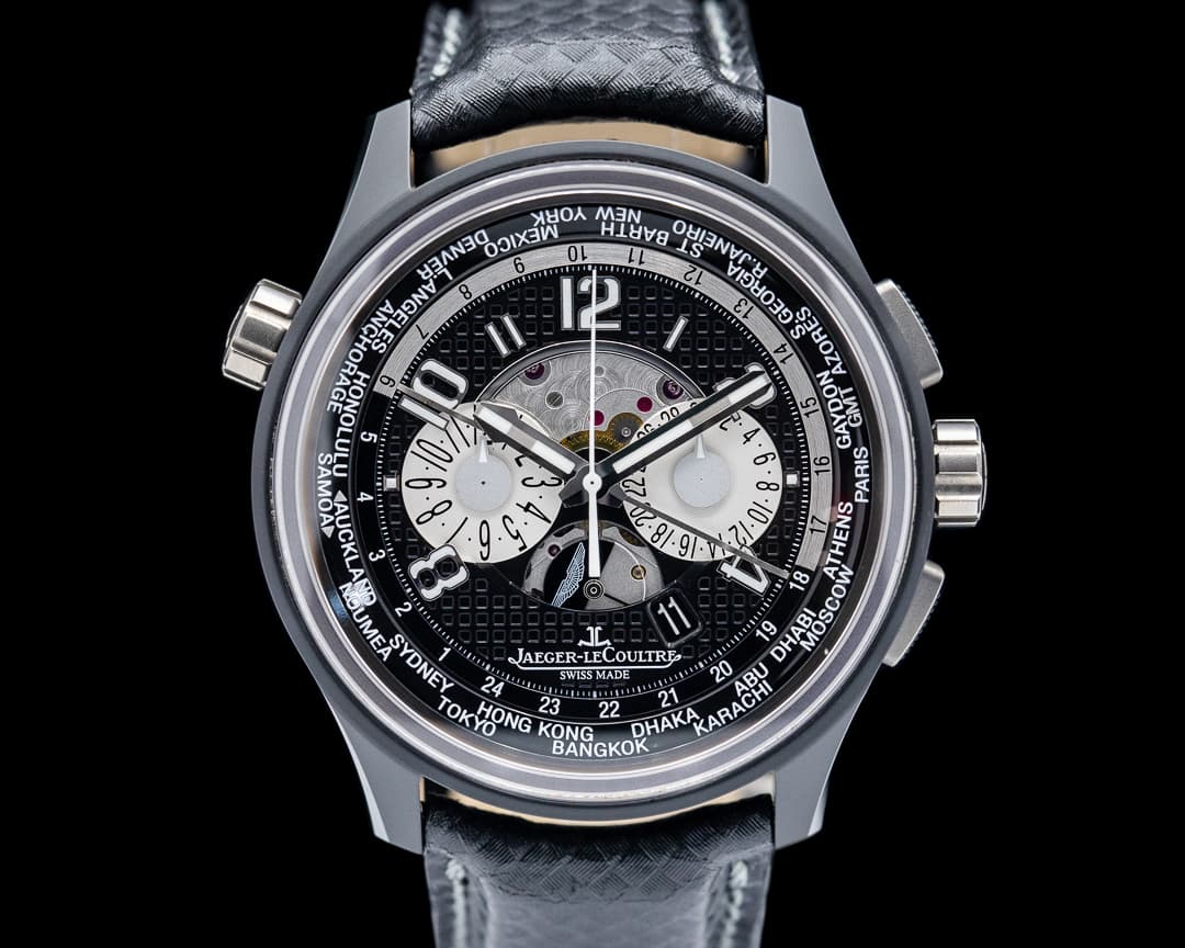 Jaeger-LeCoultre AMVOX5 World Chonograph Aston Martin Ceramic / Titanium