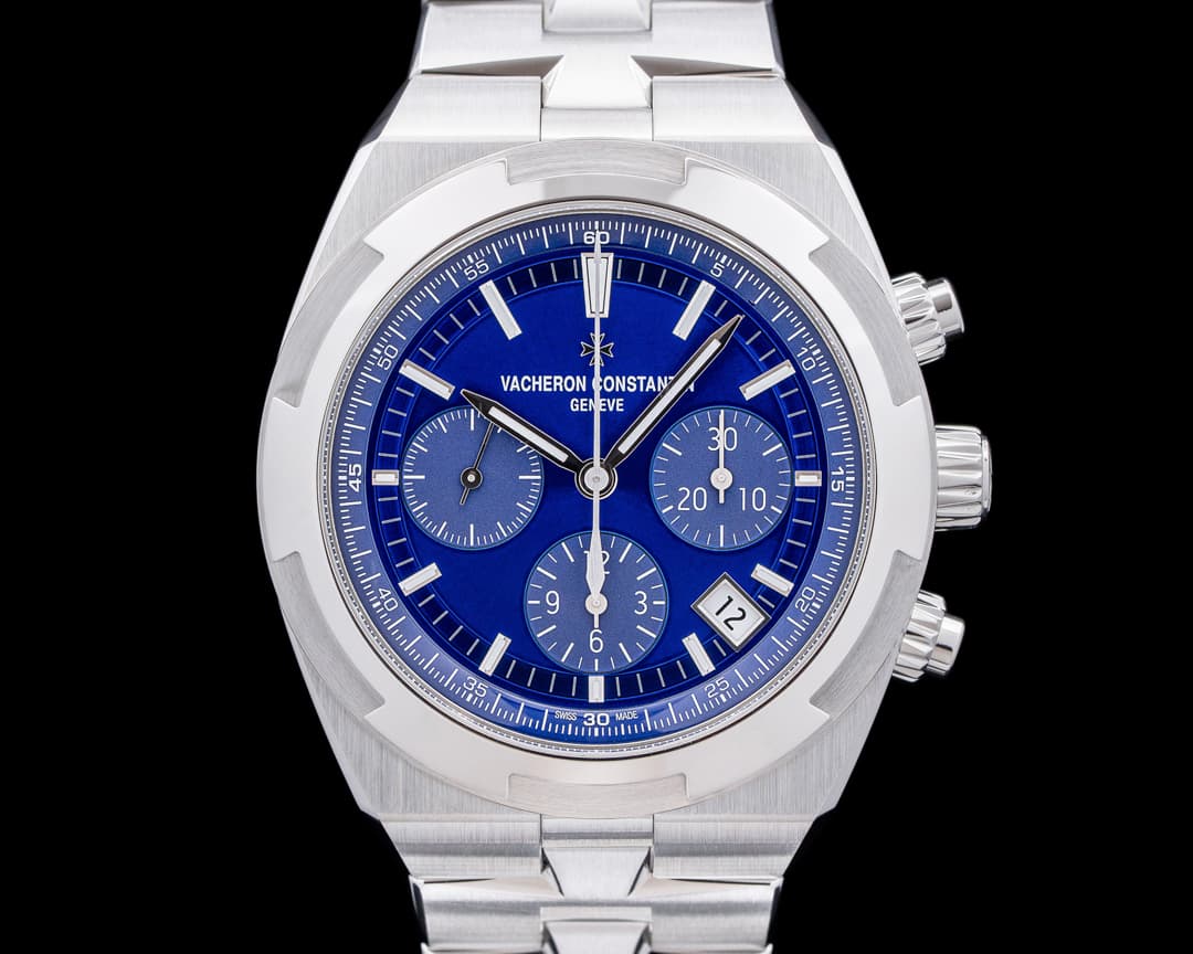 Vacheron Constantin Overseas Chronograph SS Blue Dial