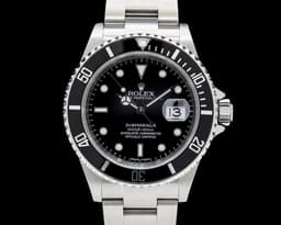 Submariner Date 16610 SS Black Dial