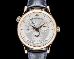 Master Geographic 18K Rose Gold Silver Dial