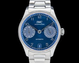 Portuguese 7 Day Automatic SS Blue Dial